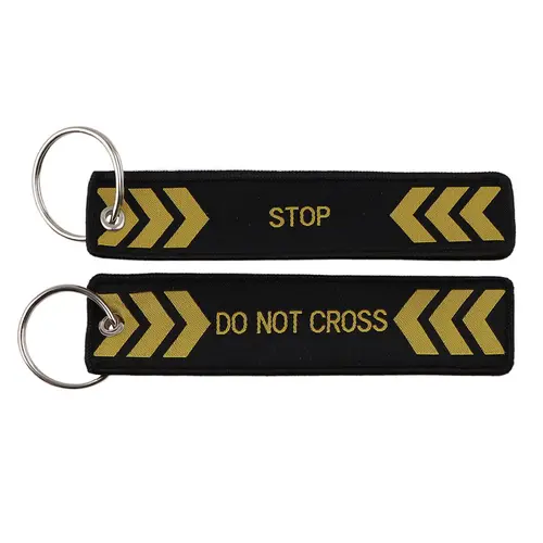 1pcs Computer Pop-up Window Quotes Embroidered Keys Tag Keychains For Motorcycles Backpack Fashion Key Ring Accessories Gifts - Image 32