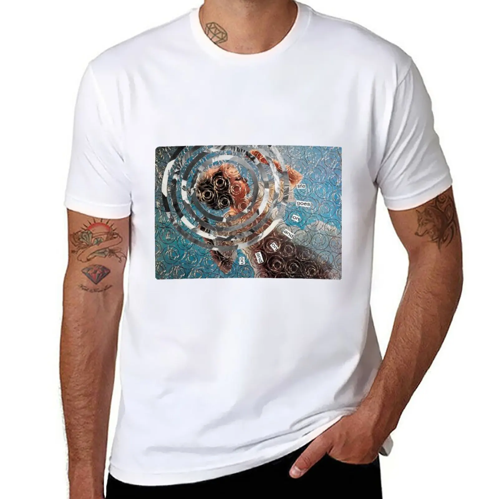 

Life Cylcle T-Shirt new edition vintage clothes men t shirts