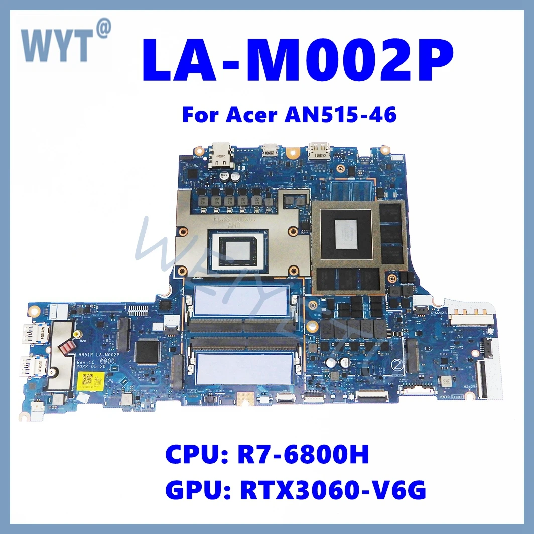 Carte Mère Acer Nitro 5 (AN515-45) - R9 5900H / RTX3070 8Go - LA-L031P - Ouverte