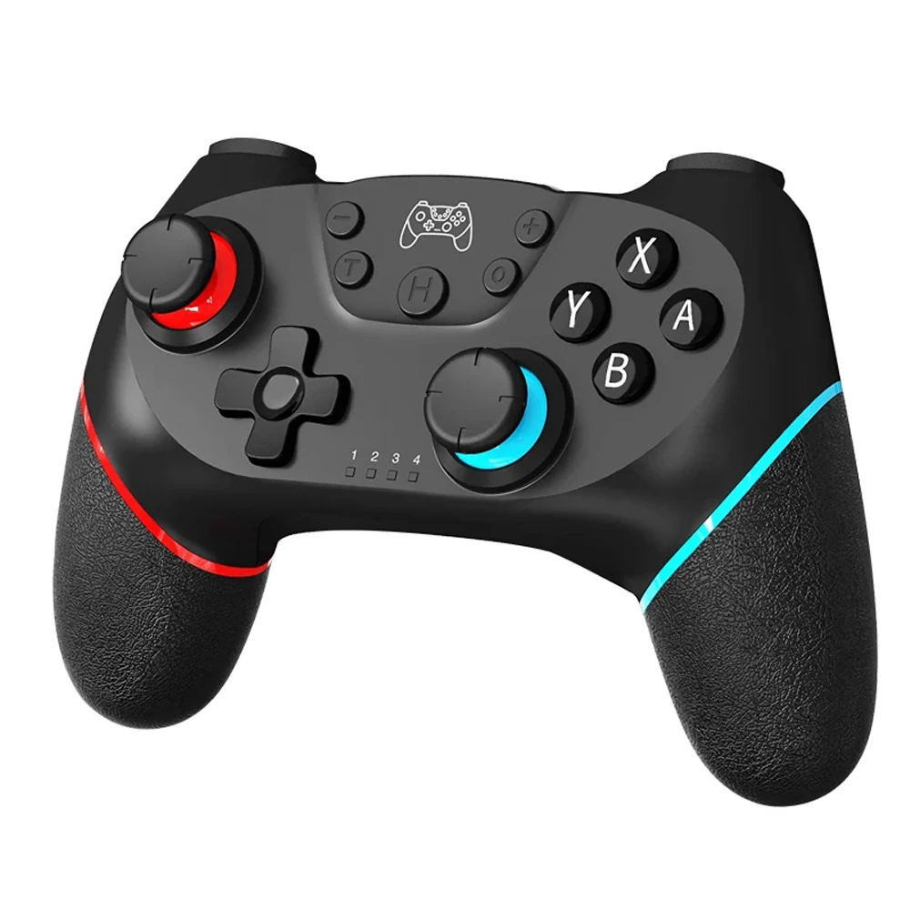 Wireless Bluetooth-Compatible Game Controller with 6-Axis Motion Sensor