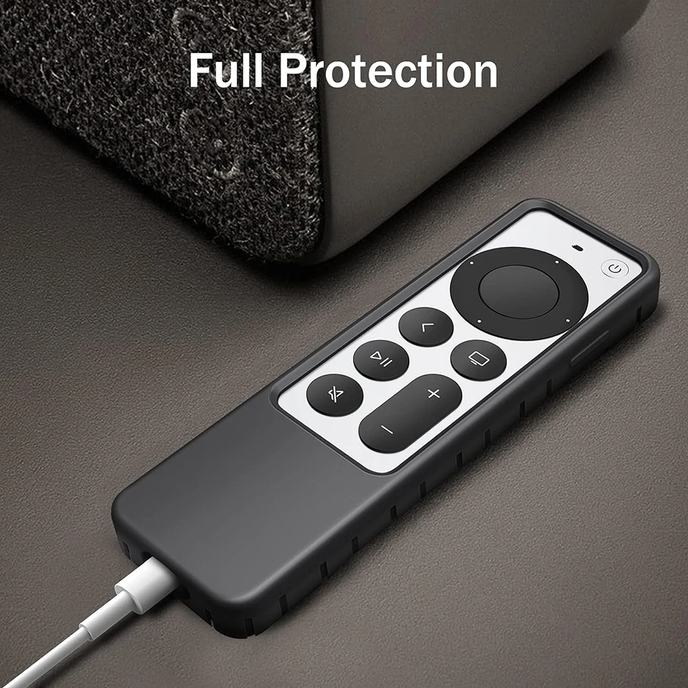 Protective Case for Apple TV Siri Remote-Silicone Cover for Apple TV 4K / HD Siri Remote Controller (2nd / 3rd Gen)