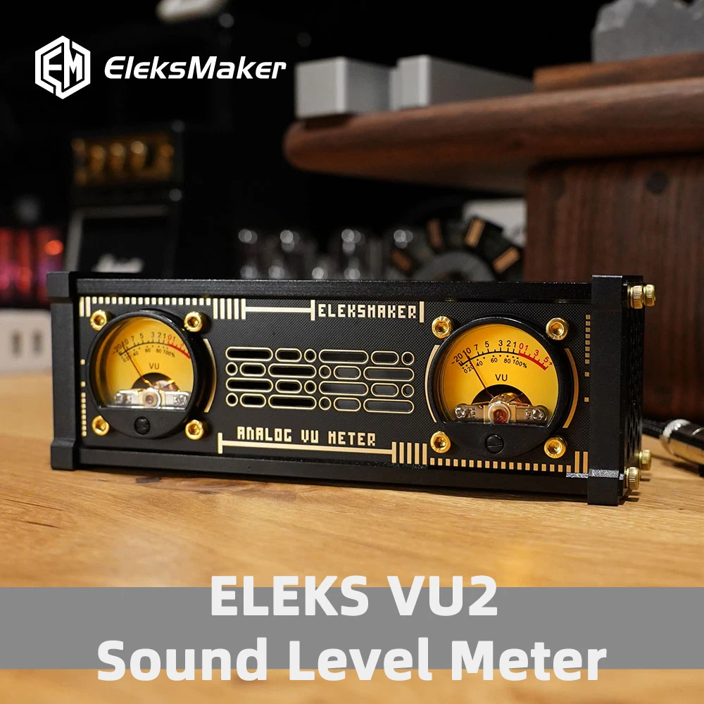 Eleksnaker Sound Pickup Rgb Light Led Decoration Music Table Room Desk Lamp Computer Vintage Retro Usb Novità Steampunk Y2K Vu2