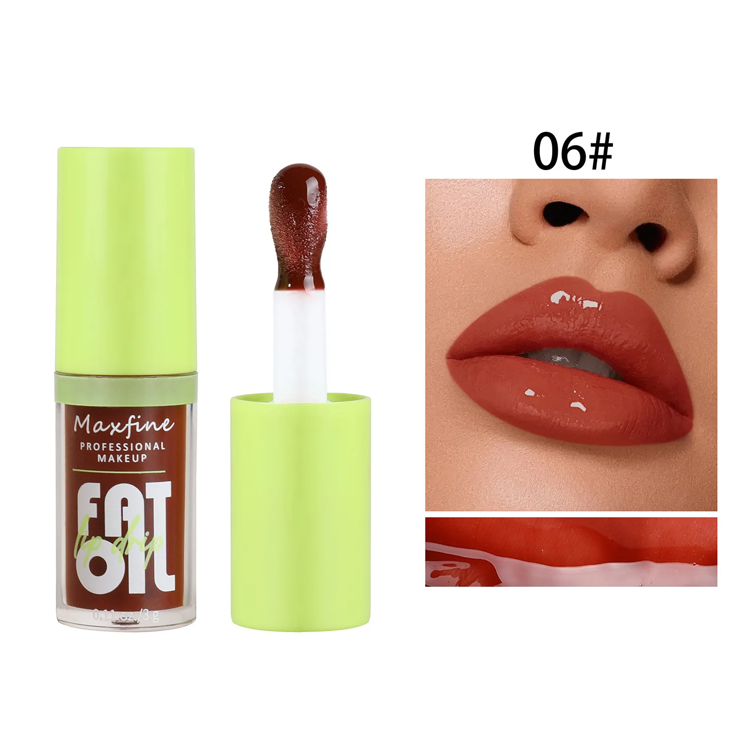 Waterproof Long-lasting Moisturizing Liquid Lip Gloss in Eco-Friendly Packaging