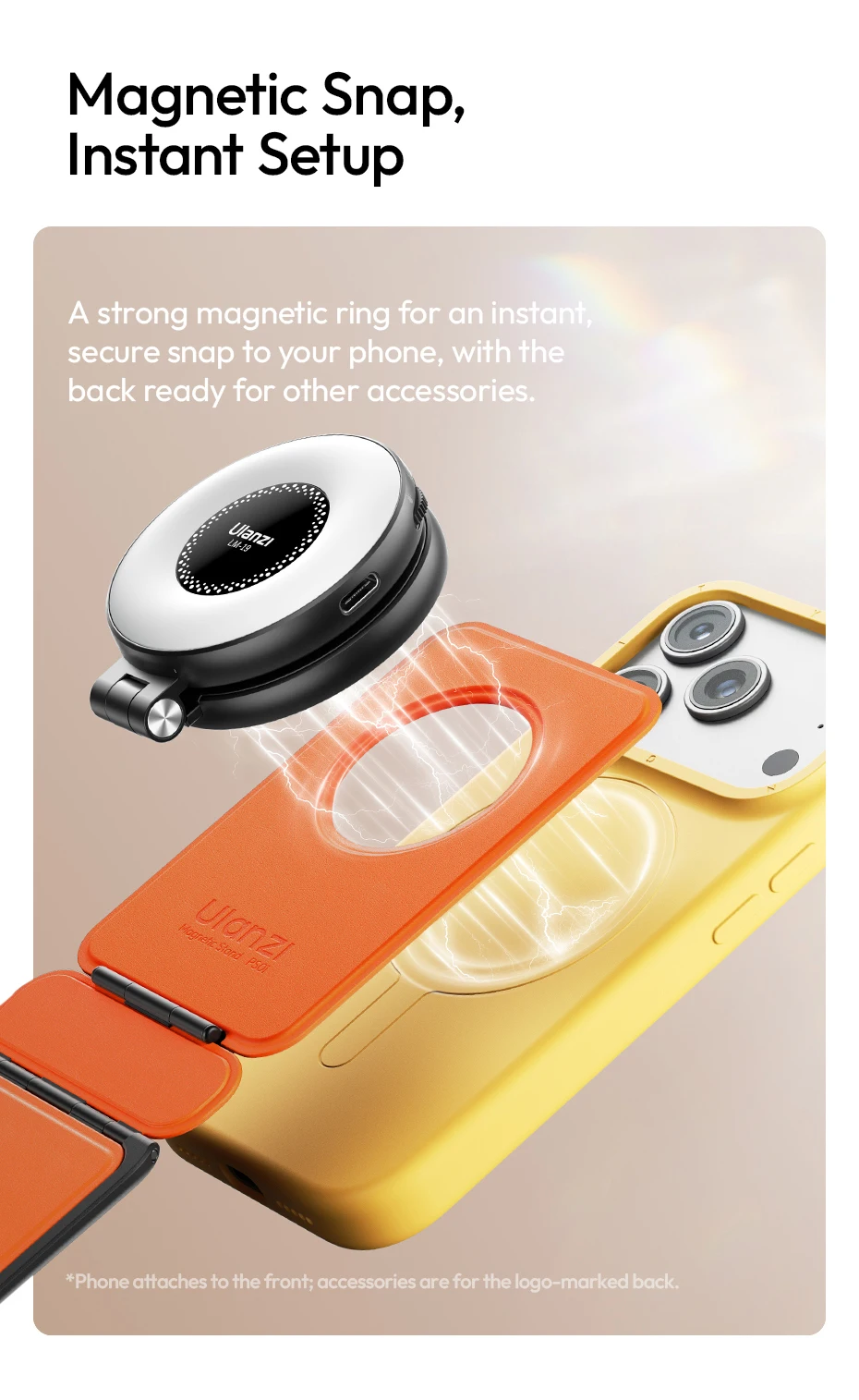 Ulanzi PS01 MagSnap Phone Stand Flexible Angle