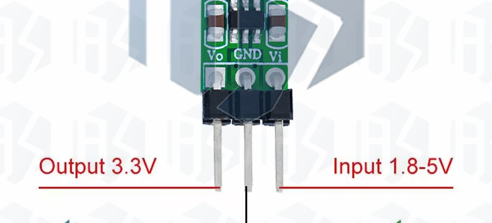 1 ~ 20PCS EGBO Mini 1,8 V 3V 3,7 V 5V zu 3,3 V Boost & Buck Geräuscharm Geregelte Ladepumpe 2 in 1 DC/DC Konverter – Detail 12