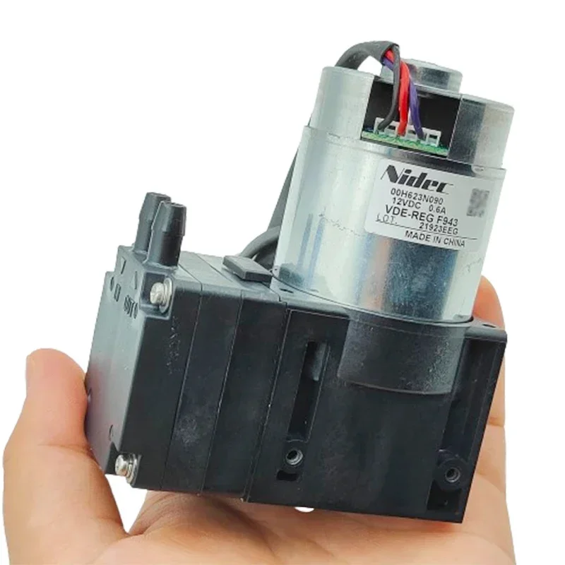 NIDEC Brushless Motor Vacuum Air Pump DC 12V -80KPa Micro Diaphragm Negative Pressure Suction Pump air pump air gun pump