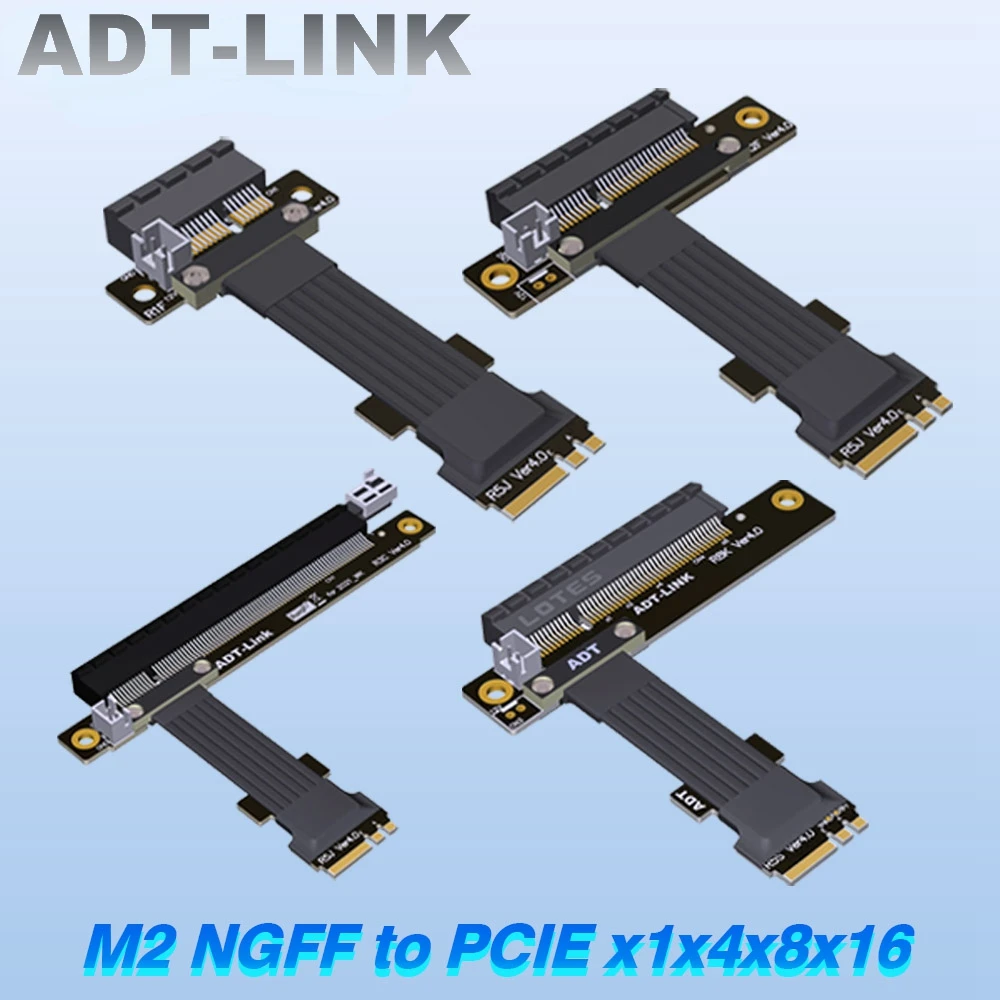 M.2 Ngff Wifi A Pci Express X1 X4 X8 X16 Cavo Di Prolunga Pci-E 3.0 4.0 Riser Wire Pcie Ssd Scheda Audio M.2 Key A.E.Gpu Extender