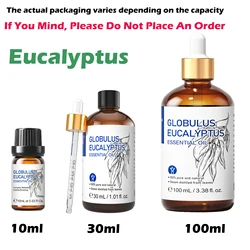 HIQILI Pure & Natural Essential Oil - Aromatic Home Fragrance Collection - 100ml (Eucalyptus)