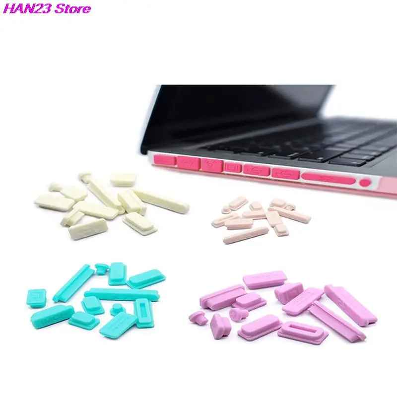 Set Di Protezione Per Tappi Antipolvere In Silicone Morbido Per Macbook 2022 Air13.6 M2 A2681 Pro 14 16 Pollici M1 Pro/M1 Max A2442 A2485 A2338 A2337