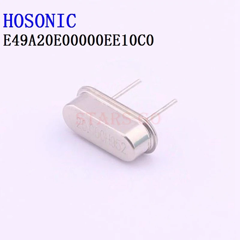 10PCS/100PCS 49S/E49A 20MHz HC-49S 20PF 30PPM E49A20E00000EE10C0 Crystals