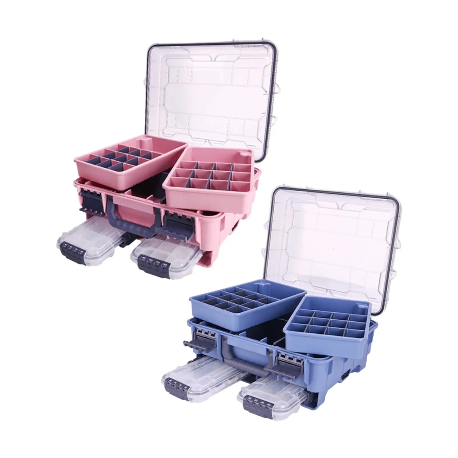 

Рыболовные снасти Коробка для рыболовных крючков Органайзер чехол большой легкий для кемпинга