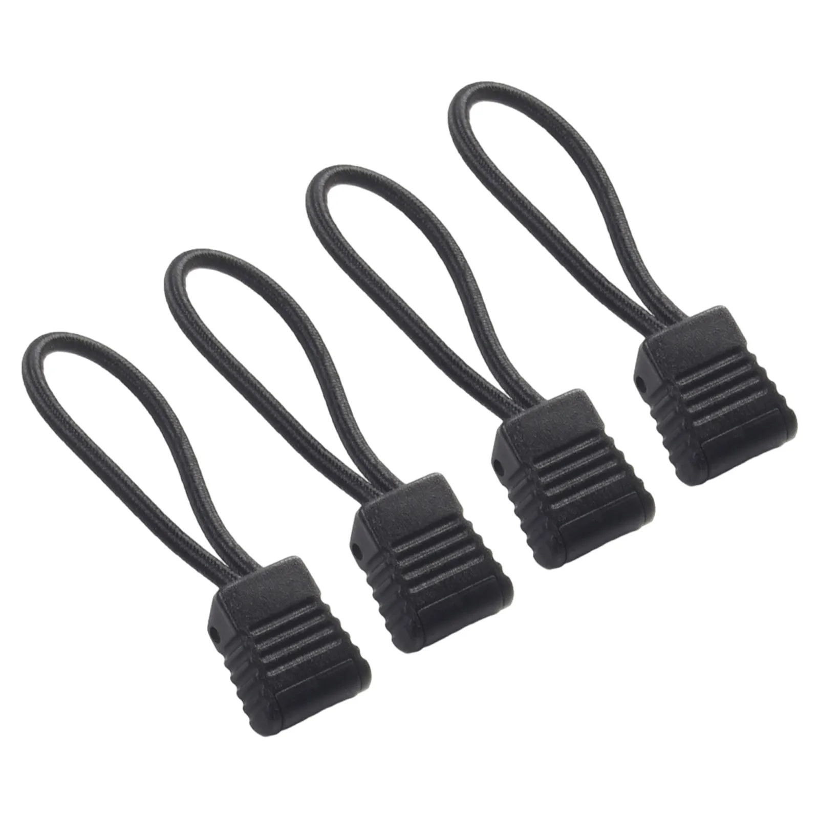 

Scuba Diving Dive Diver Accessories Hose Clip Scuba Diving 4pcs 6.5cm Black Bungee Rope Elastic Rope+plastic Tap
