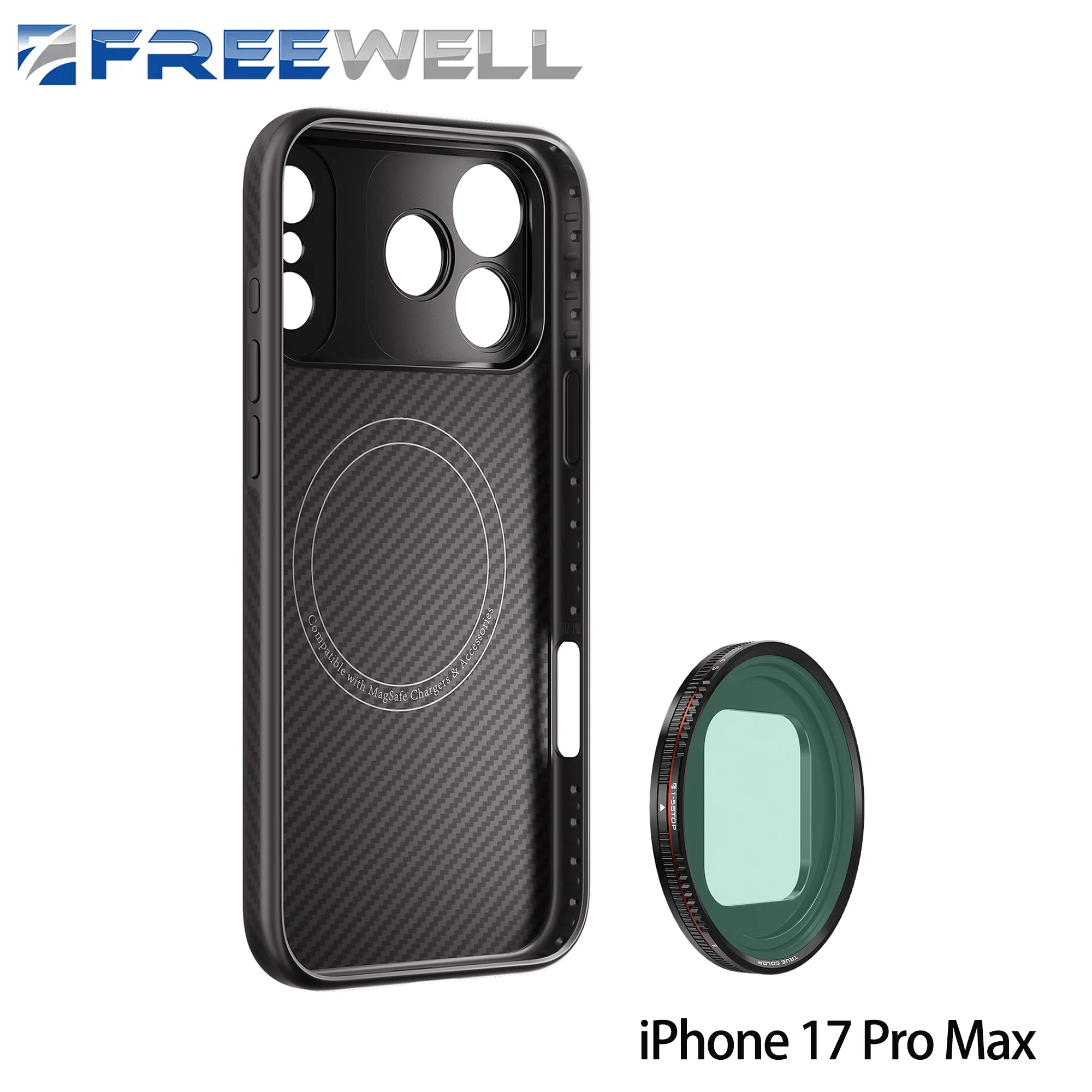 Freewell Sherpa Basic Kit VND Filter and 17MM Mount Phone Case for