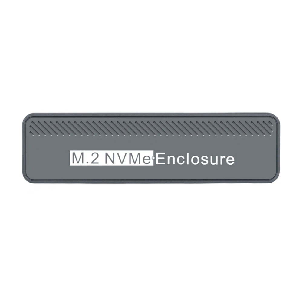 윈도우 맥북 PC용 휴대용 SSD 박스, M.2 NVMe SSD 인클로저, USB3.2, GEN2 * 2, 20Gbps, 최대 4TB