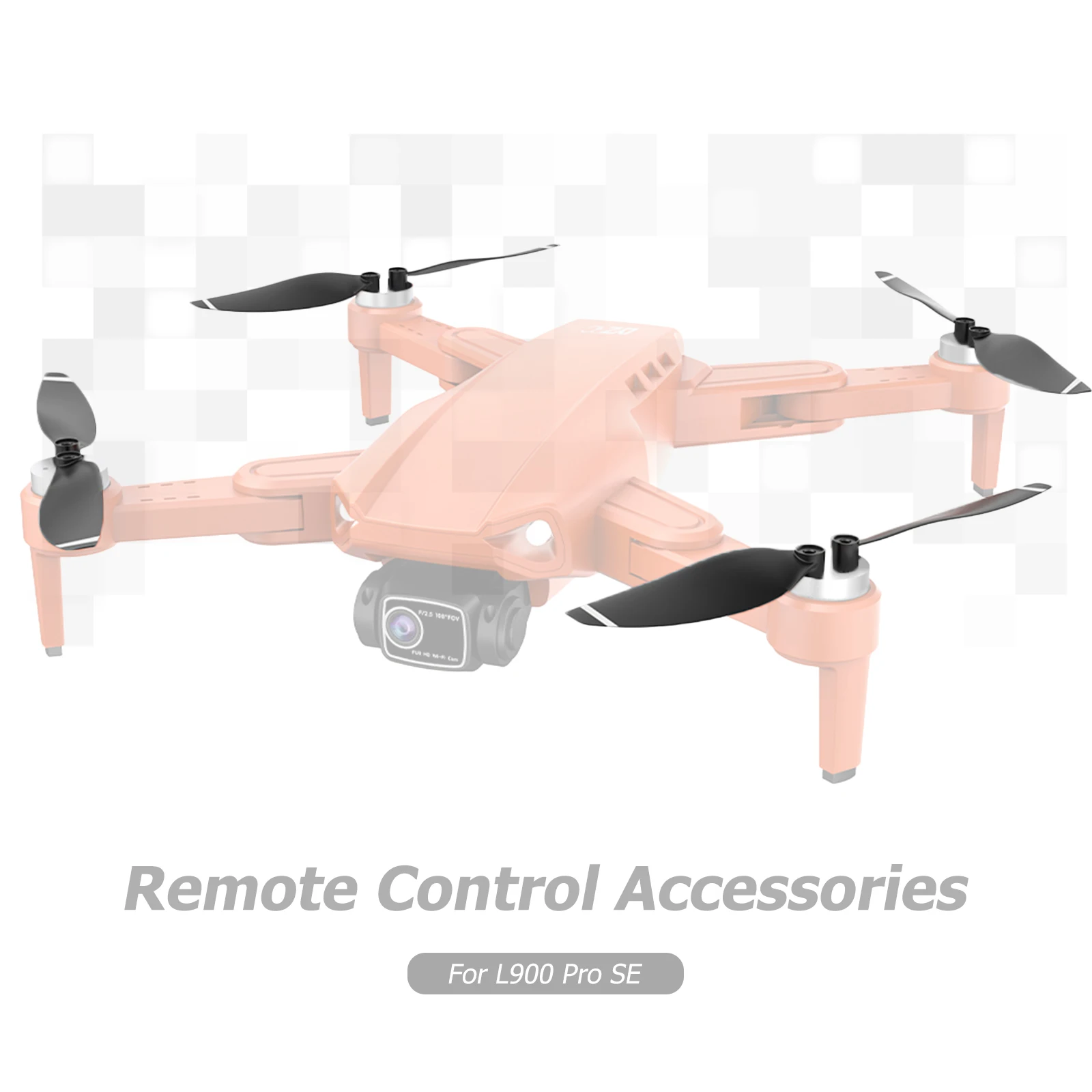 Plastic Propeller Blades Lightweight Propeller Props Blade Replacement Kits Drone Spare Parts for L900 Pro Se