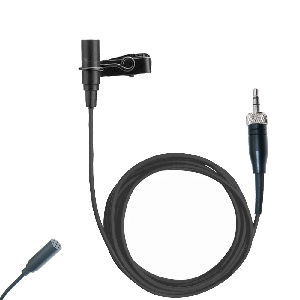 Presa Di Fabbrica Mke Tie Clip Mke2 Microfono Con Risvolto Per Sennheiser G2 G3 G4 Trasmettitore Corpo 3.5Mm Jack Lock Plug Pc Lavaier Mic