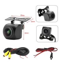 170 °   Caméra de recul AHD grand angle pour voiture, résolution double 720P/1080P, vision nocturne IR améliorée, étanche, caméra de recul universelle 6