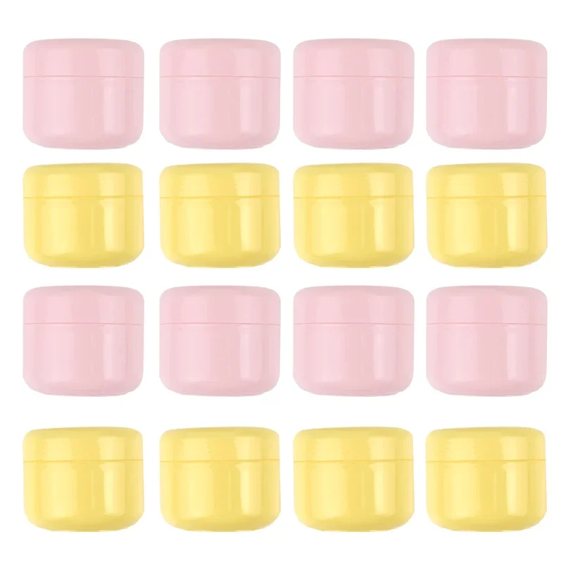 50Pcs/Set 10g 20g 30g 50g 100g Refillable Bottles Pink Plastic Empty Makeup Jar Pot Travel Face Cream Lotion Cosmetic Container