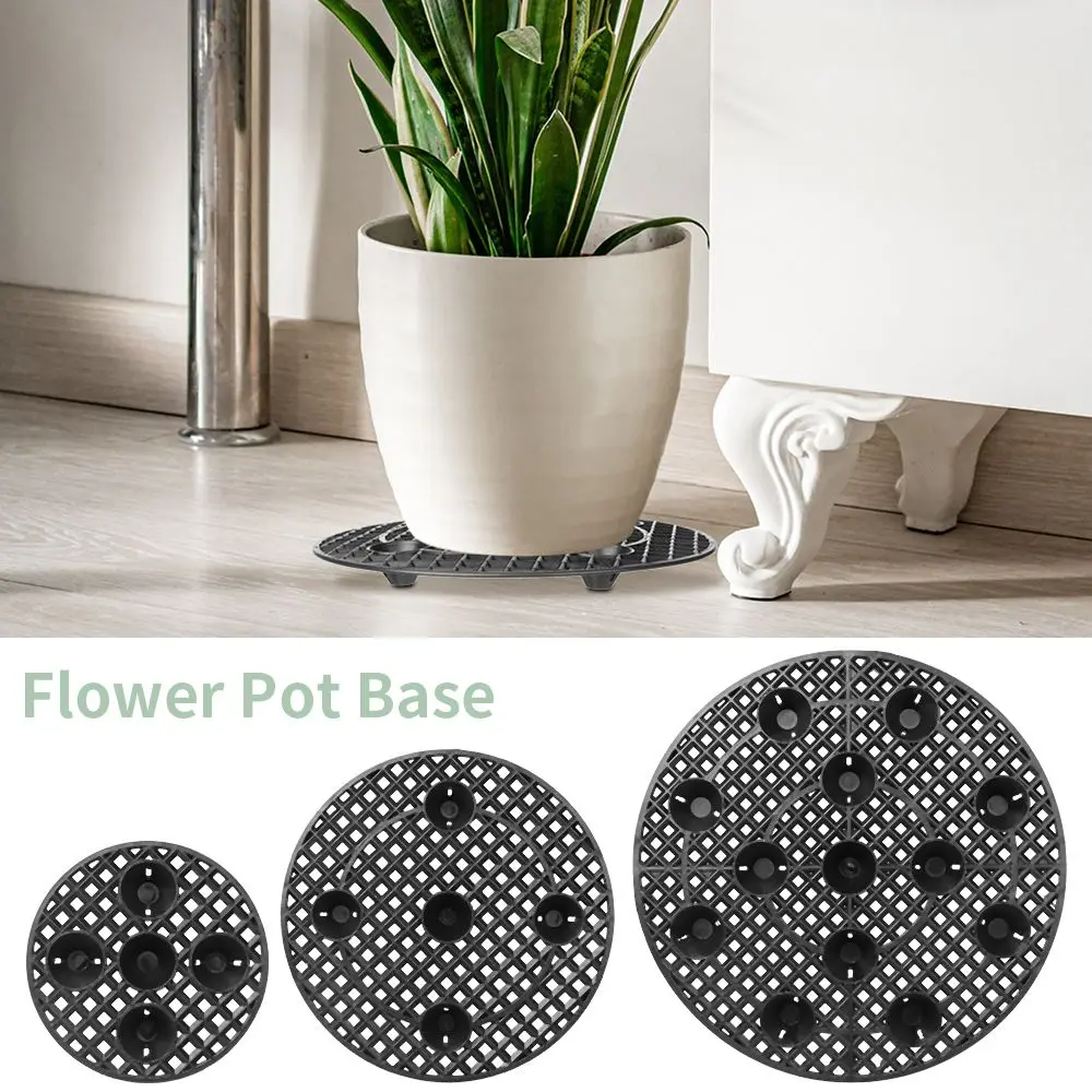 Elevated Outdoor Patio Plant Stand and Floor Protector