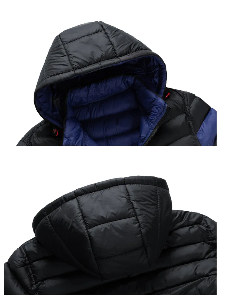 men's jacket Brand Fashion Men Winter Spring Jacket Reversible Design Male Hooded Cotton Padded Coats Outerwear Size M-2XL winter jackets for men