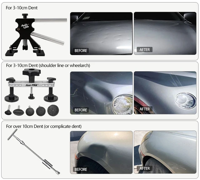 Spatule coupe-colle pour débosselage de voiture, outils Pdr pour les  dommages de la carrosserie automobile, réparation des bosses sans peinture,  lame en acier inoxydable de haute qualité - AliExpress