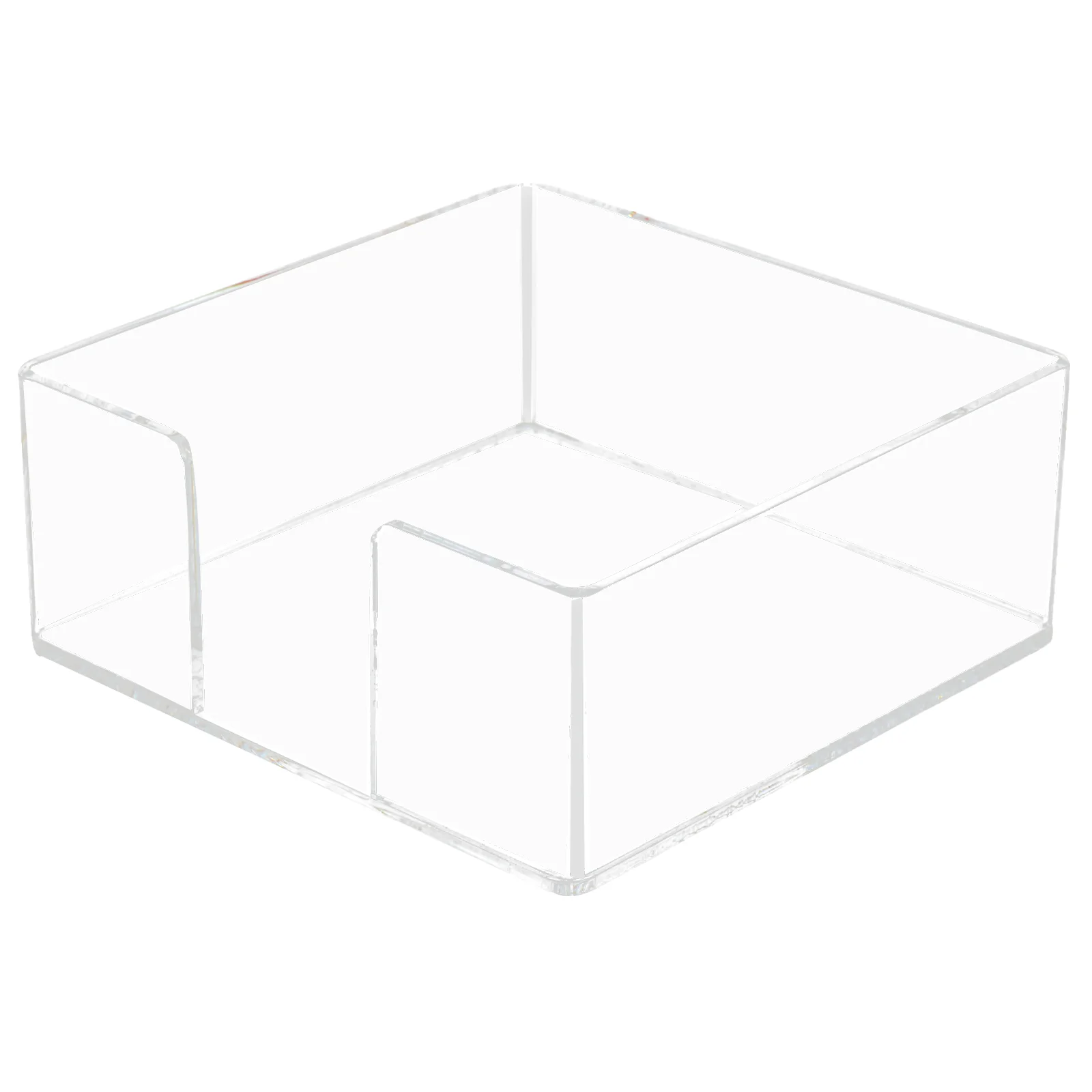 

Square Tissue Box Decor Napkin Holders For Cloth Napkins Standing Dining Table Car Acrylic Clear Dinner Paper