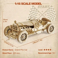3D Car Wooden Puzzle, Scale Model,DIY Model Kit, Handcraft Gift,Home Decoration,Mechanical Model Kit, Building Toy,Birthday/Chri 2