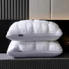 Luxurious 5-Star Hotel Quality Pillow 990g 20x30 Inches Deep Sleep Neck Support Non-Collapse High Pillow Core For All Seasons 3