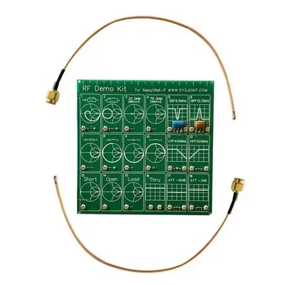 Nanovna filtro atenuador vna rf placa de teste testador kit demonstra&ccedil;&atilde;o m&oacute;dulo placa de ensaio analisador rede ferramenta unive