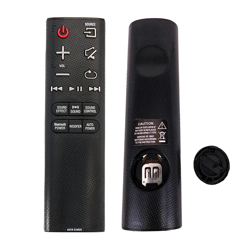 Nuovo Ah59-02692E Telecomando Adatto Per Samsung Audio Soundbar Sistema Ps-Wj6000 Hw-J355 Hw-J355/Za Hw-J450 Hw-J450/Za