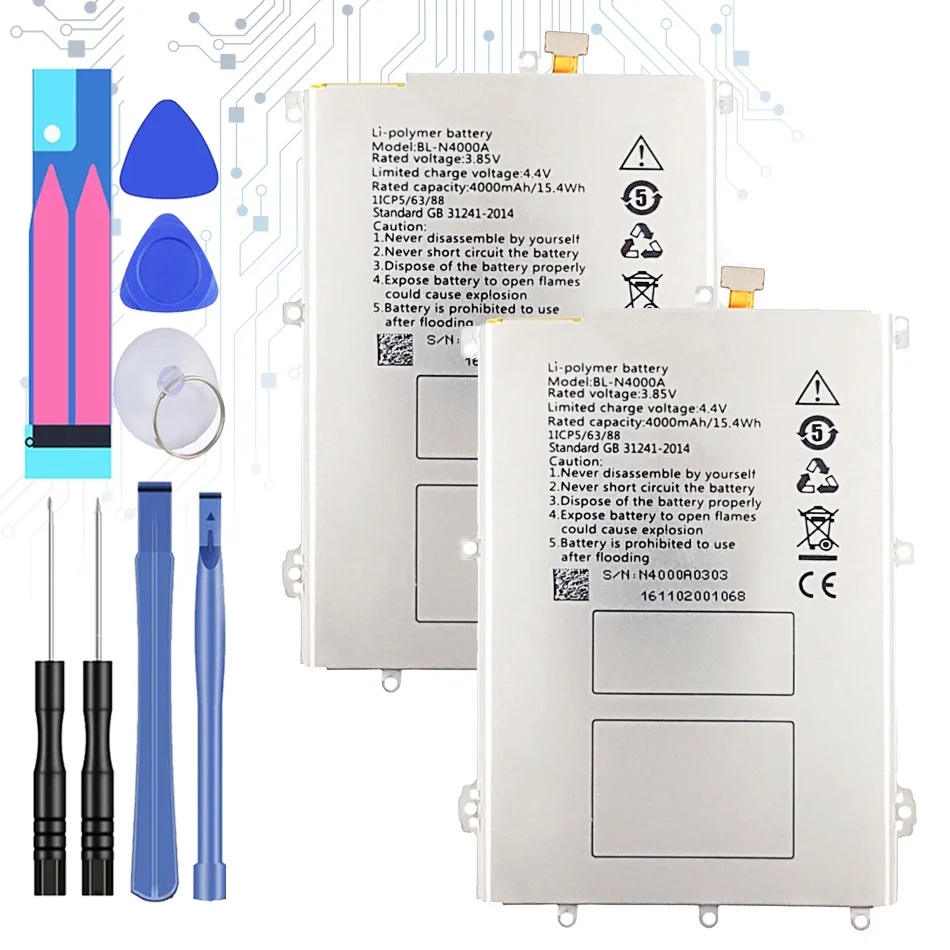 

BL-N4000A Battery for Highscreen Power Ice Max 4000mAh