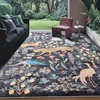Animal Living Room Carpet Jungle Tiger Large Area Bedroom Plush Rugs Machine Washable Non-slip Coffee Table Mats Ковер Tapis 러그 2
