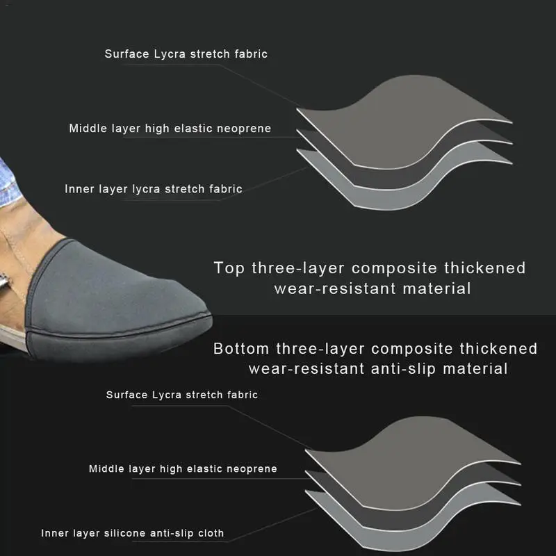Motorcycle Shoe Protector Motorcycle Shoe Protector Anti-slip Protective Gear Waterproof Cover Motorbike Shift Pad For Motorcycle Accessories