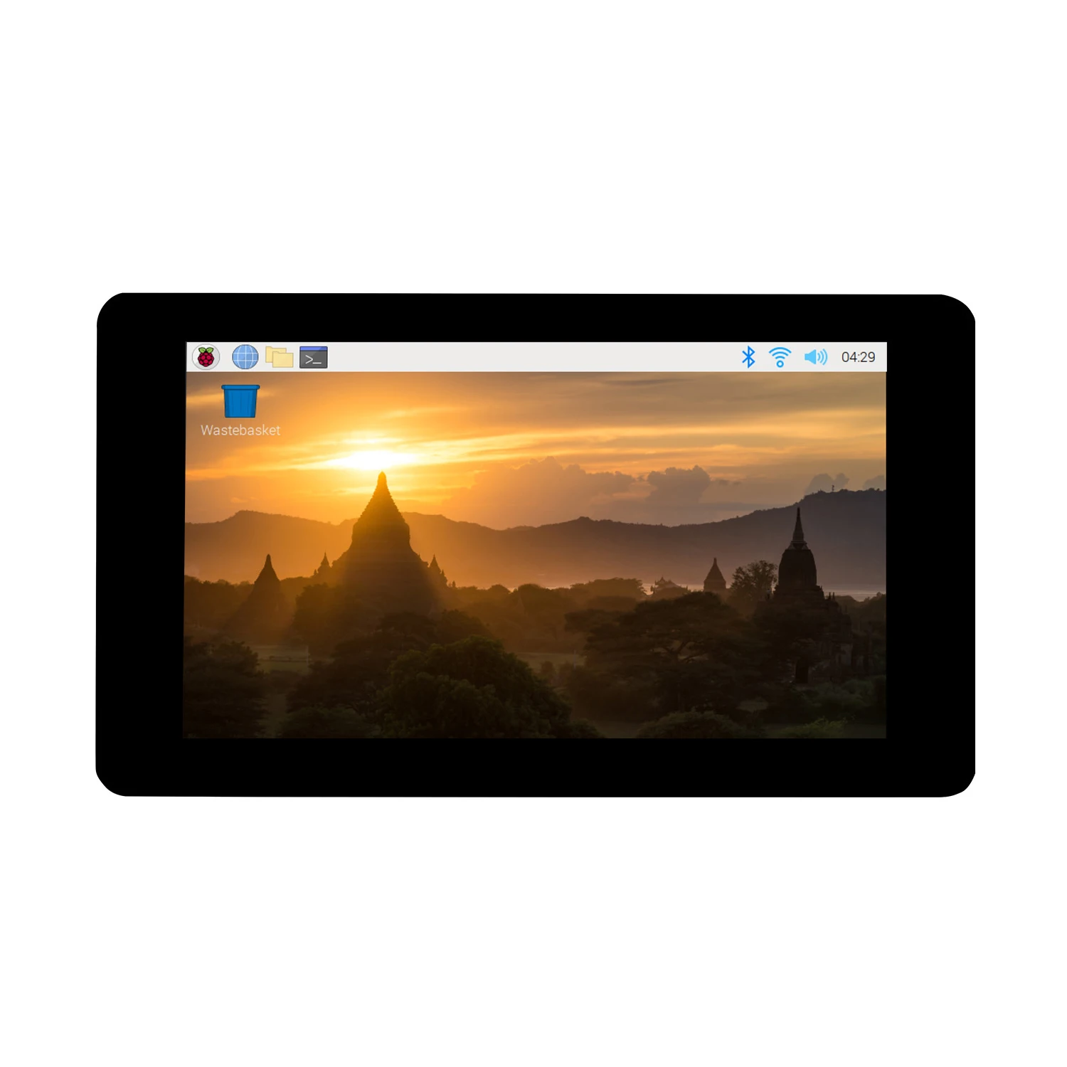 7 Pollici 800 X480 Dsi Monitor Touch Screen Capacitivo Display Lcd Starter Kit Per Rpi Raspberry Pi 3B 3 4 Modello B Scheda Di Espansione