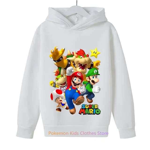 thumbnail image 1 of Ropa infantil de Naruto 2024, sudaderas con capucha para niños y niñas, estampado de dibujos animados, primavera y otoño, sudaderas de Sonic para niños mayores, 1 of 5