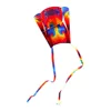 Rainbow Parafoil Kite Polyester Ripstop Flying Kite Kid Adult Outdoor Flying Toy, Flower 4