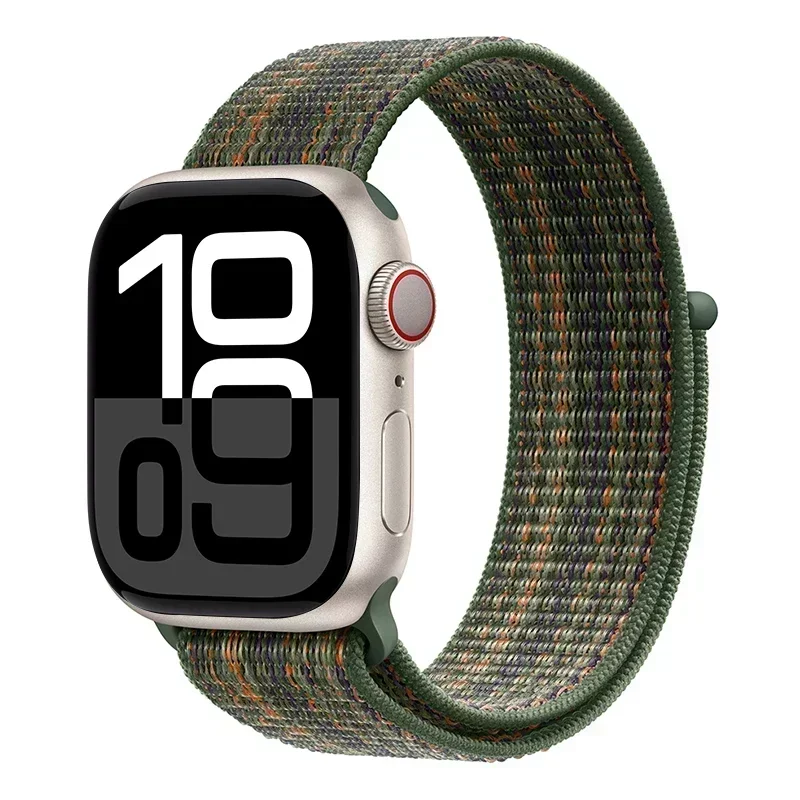 Premium Nylon Loop Strap for Apple Watch - Versatile and Durable Replacement Bracelet
