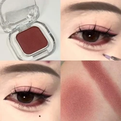 Matte & Glitter Monochrome Eyeshadow Palette in Wine Red & Earth Tones (05)