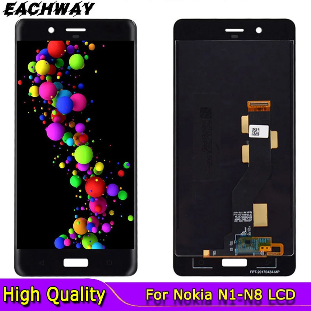 

For Nokia N8 N7 N6 N5 N3 N2 LCD Display With Touch Screen Digitizer Assembly Replacement Parts For Nokia 8 7 6 LCD Display