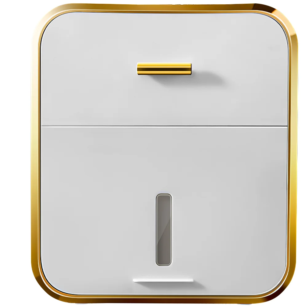 

Tissue Box Storage Rack Bathroom Tissues Dispenser Organizer Wall Hanging Paper Towel Wall-mounted Toilet