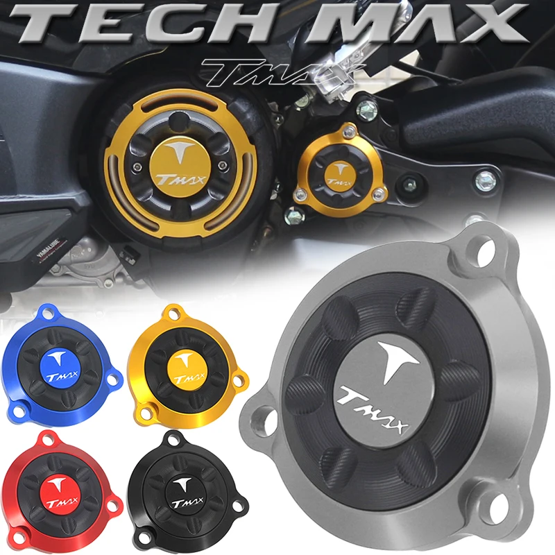 

Крышка для защиты двигателя мотоцикла TMAX560 и крышка передней звездочки, крышка приводного вала для Yamaha Tmax560 Tech max 2022-2024