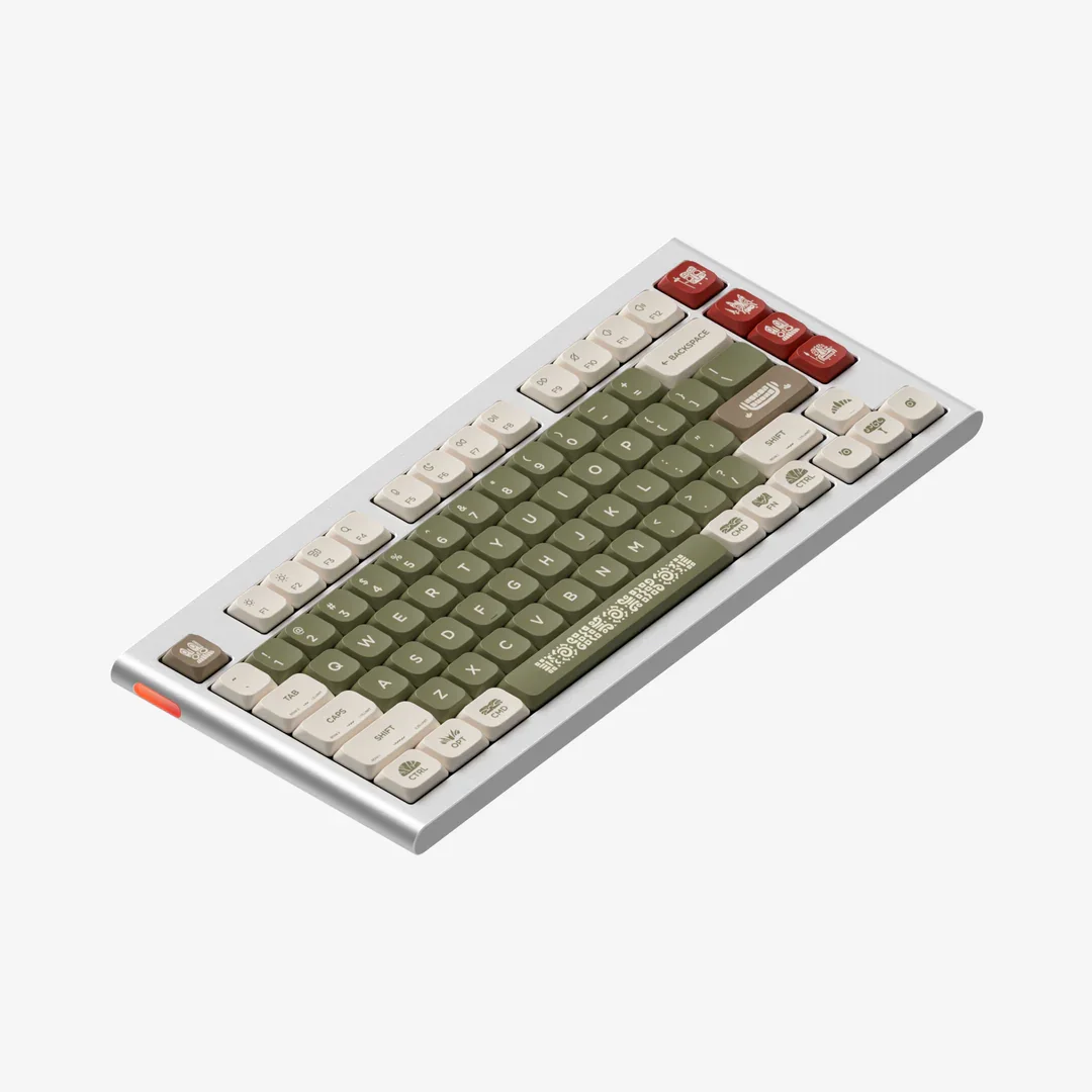 nuphy nos75 おまけ付き NuPhy が Nos75 QMK/VIA ロープロファイル カスタム メカニカル