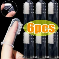 Silicone Soft Pet Finger Cuff Toothbrushes 1