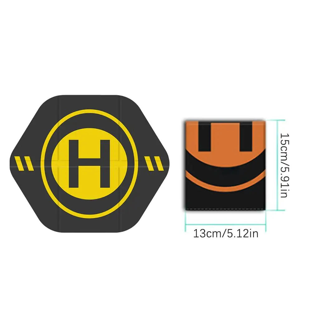 Double-sided Hexagonal Folding Apron for dji NEO/Mini 4 Pro Waterproof Foldable Portable Landing Platfrom Drone Accessories