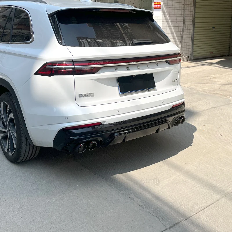 Geely Xingyue L Monjaro 2019-2023 자동차 리어 범퍼 디퓨저 스플리터 립 스포일러 Monjaro 튜닝 외장 바디 키트 액세서리