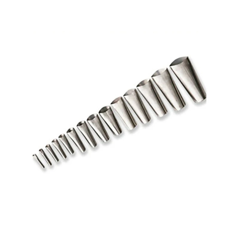 14pcs Stainless Steel Caulk Gun Nozzle Applicator Sealant Glass Glue Finishing Tool Construction for Kitchen Bathroom Sink Joint 3