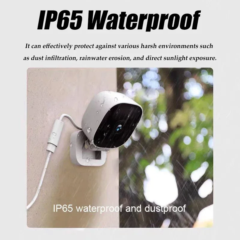 4K HD Mini Wireless Camera Wide-angle Webcams Indoor Monitoring APPWith Night Version 2-way Audio IP65 Waterproof Camera 2026 4