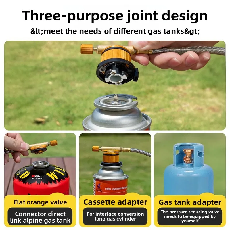 Portable 7-Core Camping Stove 3