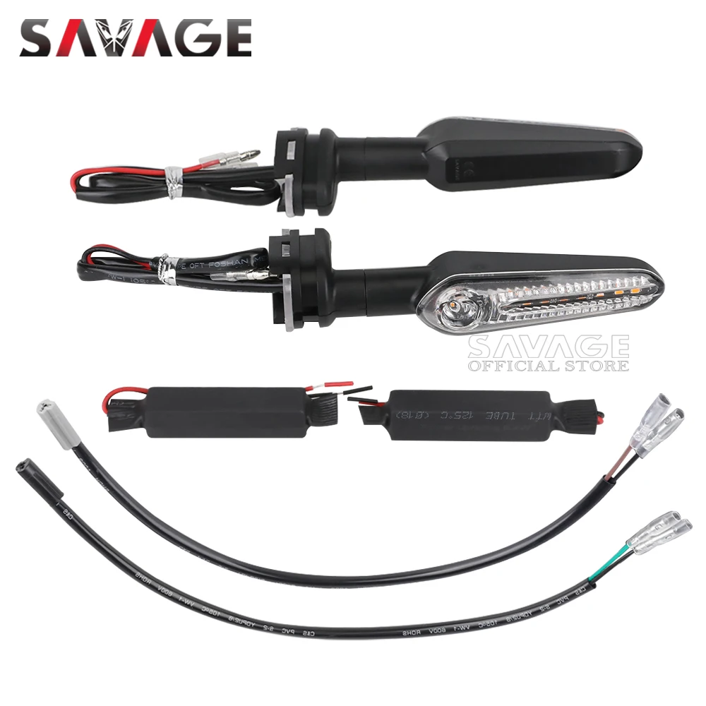 Motorcycle Turn Signal Lights LED Indicator For Yamaha Tracer 900 9GT 700/GT MT-03 MT-25 MT 07 09 YZF R25 R3 R6 R1 XJ6 FZ6 FZ1 Tenere 700