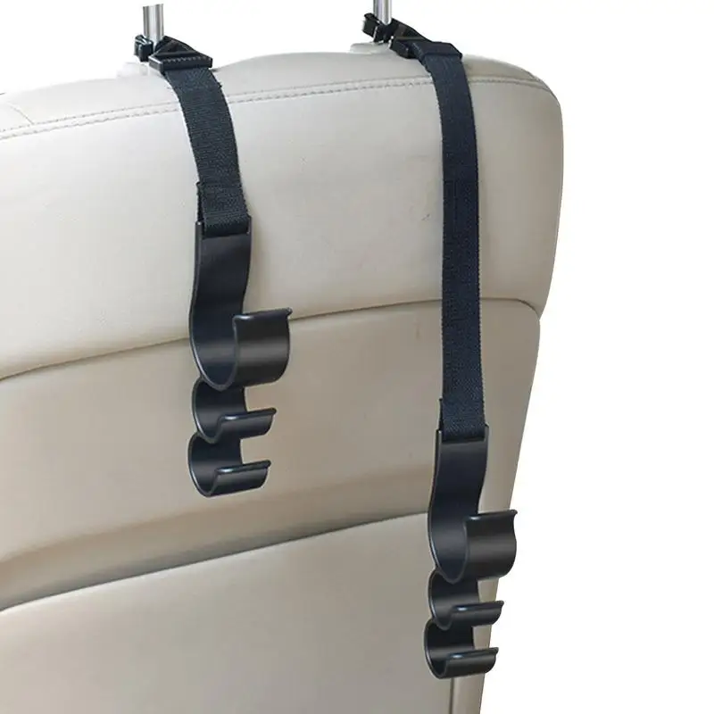 

Seat Headrest Hook For Car Vehicle Car Headrest Hooks Hanger Car Organizer Behind Over The Seat Hook Hang Umbrellas Purse Or